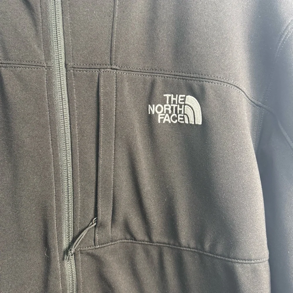 THE NORTH FACE Men's Apex Bionic Jacket Black Size XL Softshell Coat Zip Up